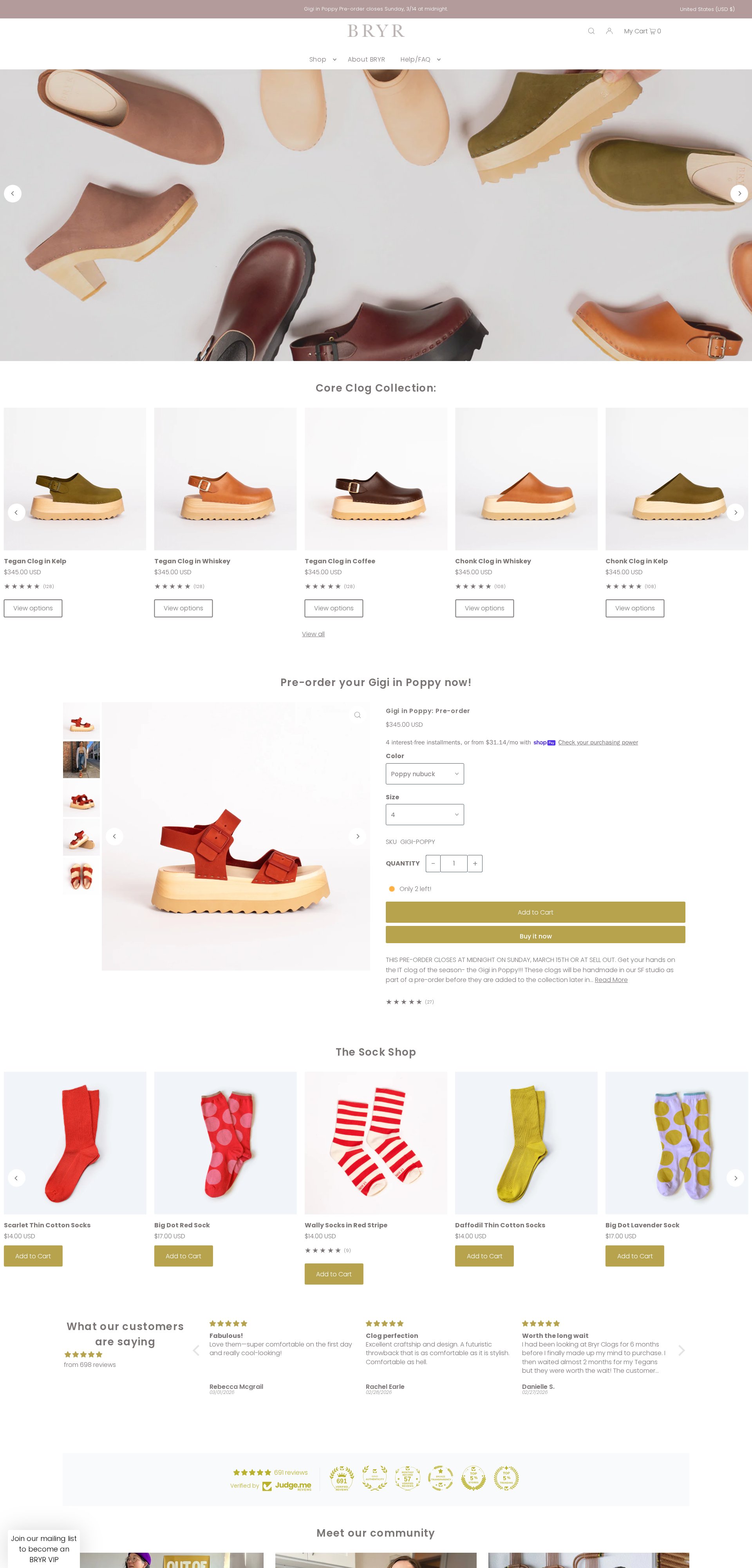 Bryr Studio website screenshot