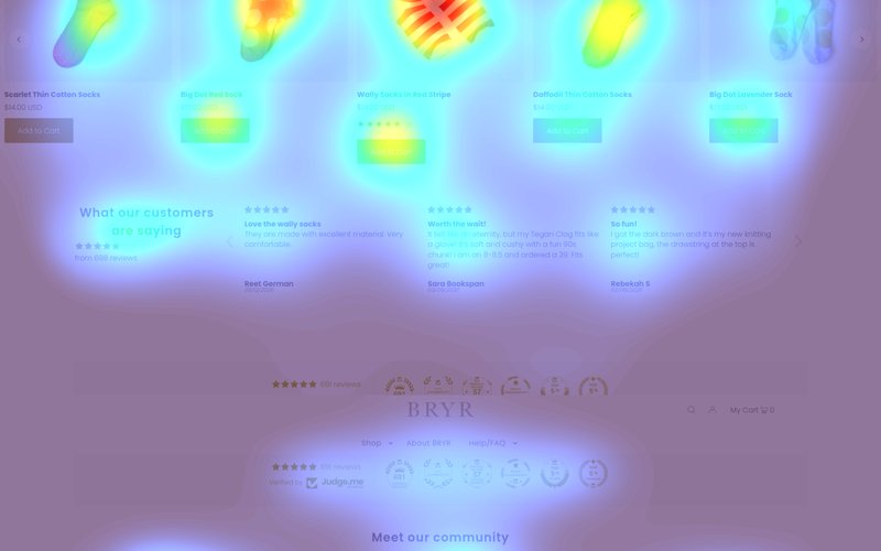 Attention heatmap section 2