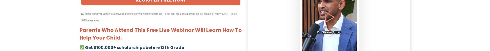 Consolidate Social Proof Near Registration