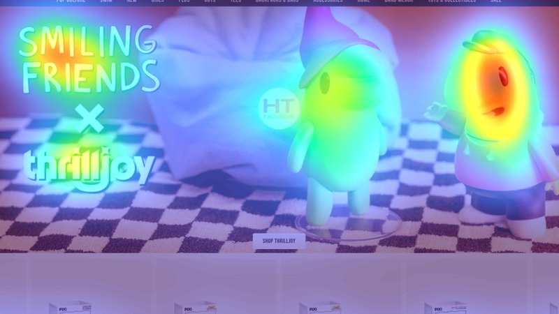 Attention heatmap section 1