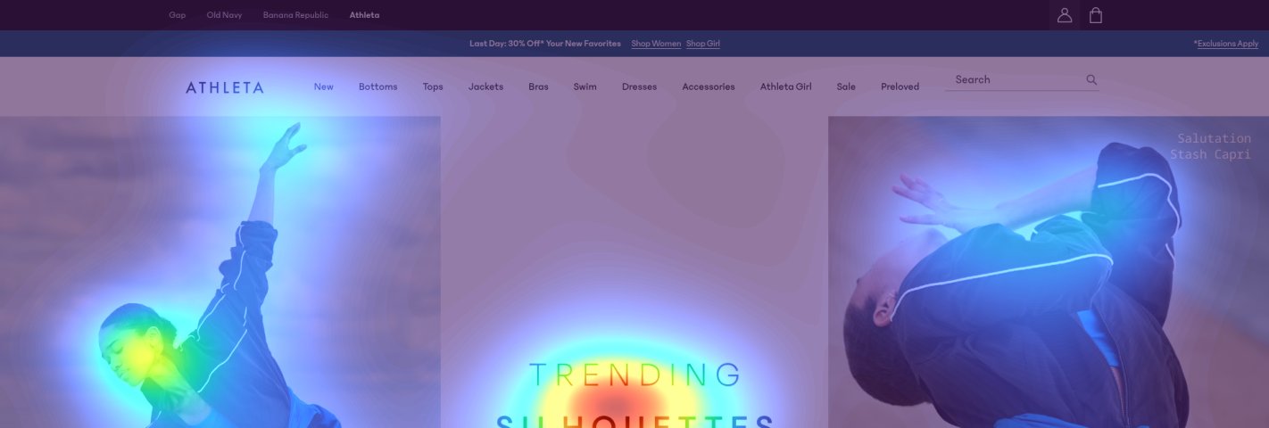 Attention heatmap section 1