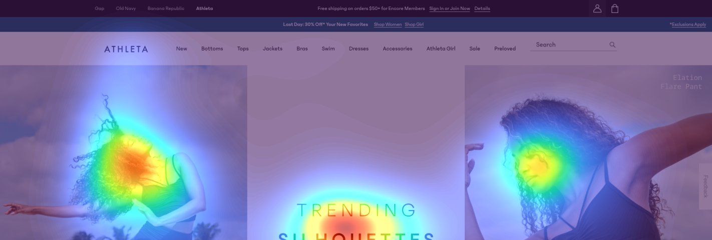 Attention heatmap section 1