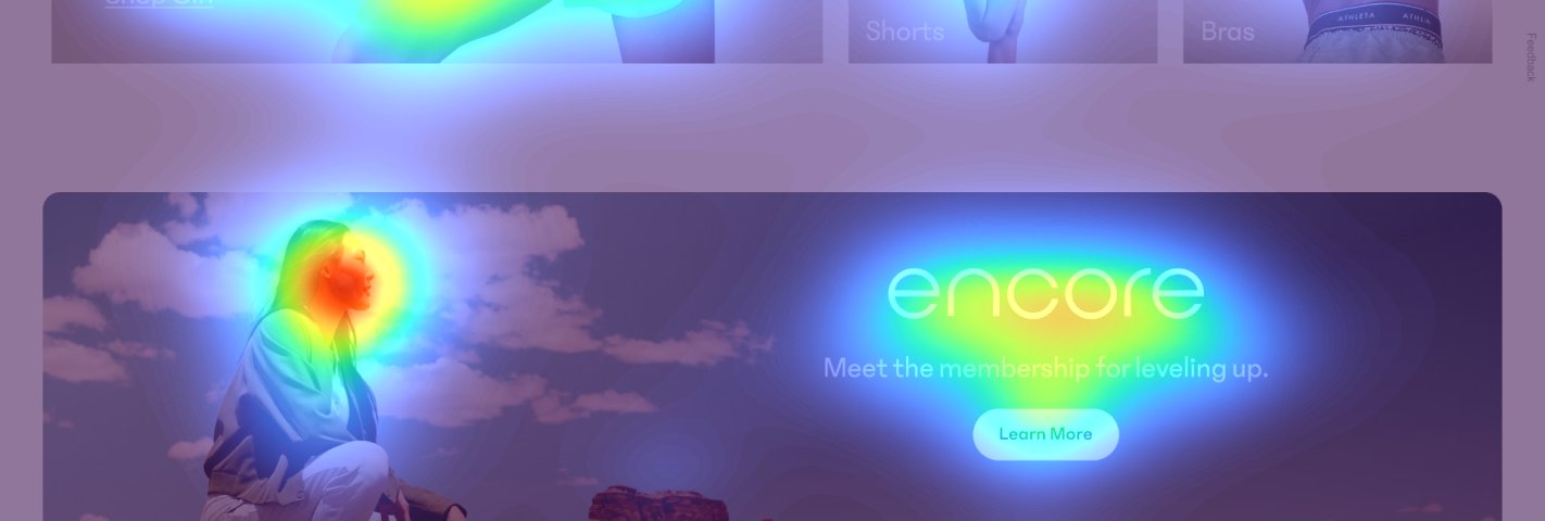 Attention heatmap section 3