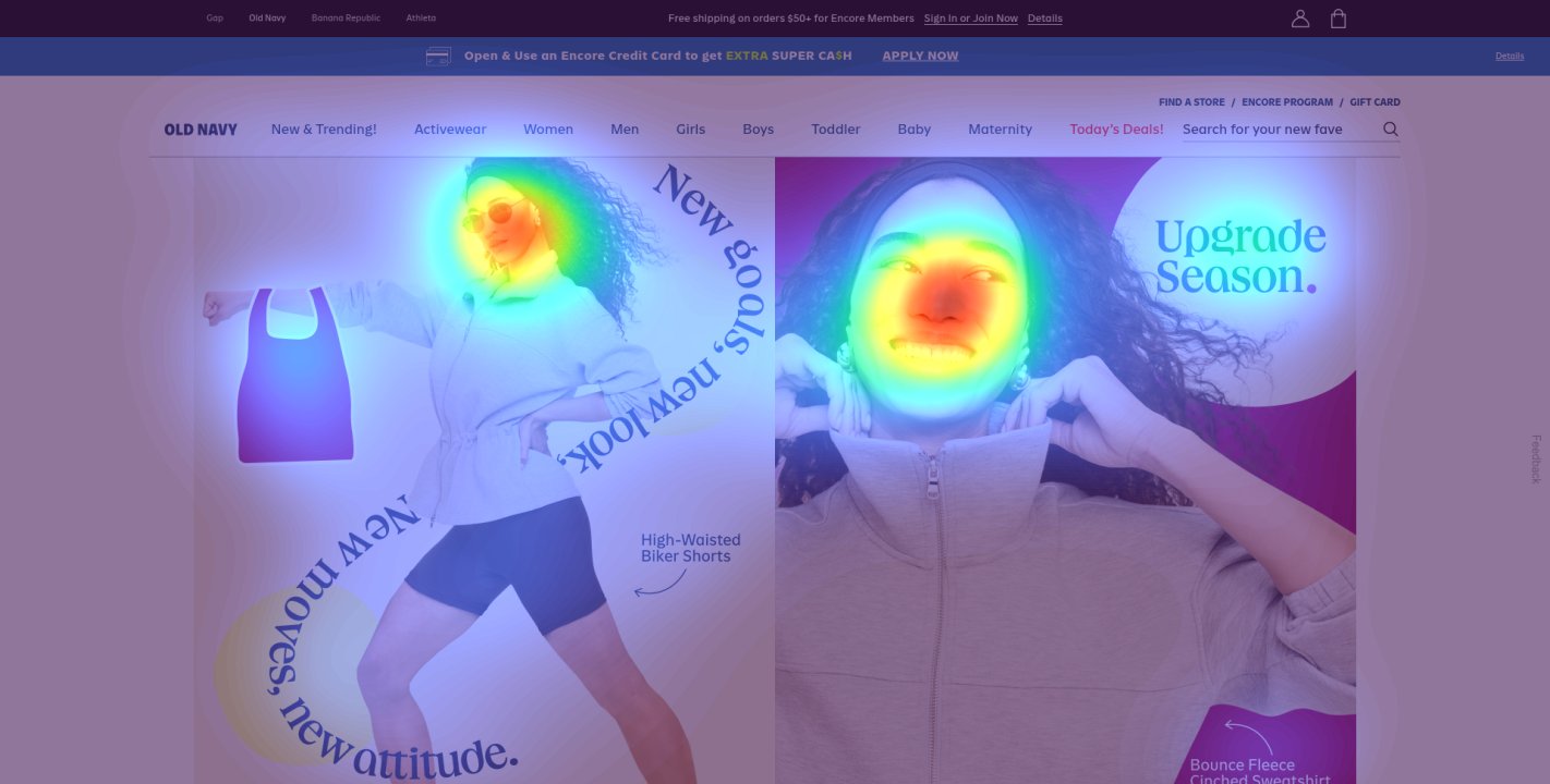 Attention heatmap section 1