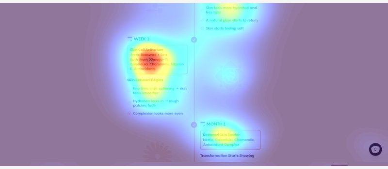 Attention heatmap section 2