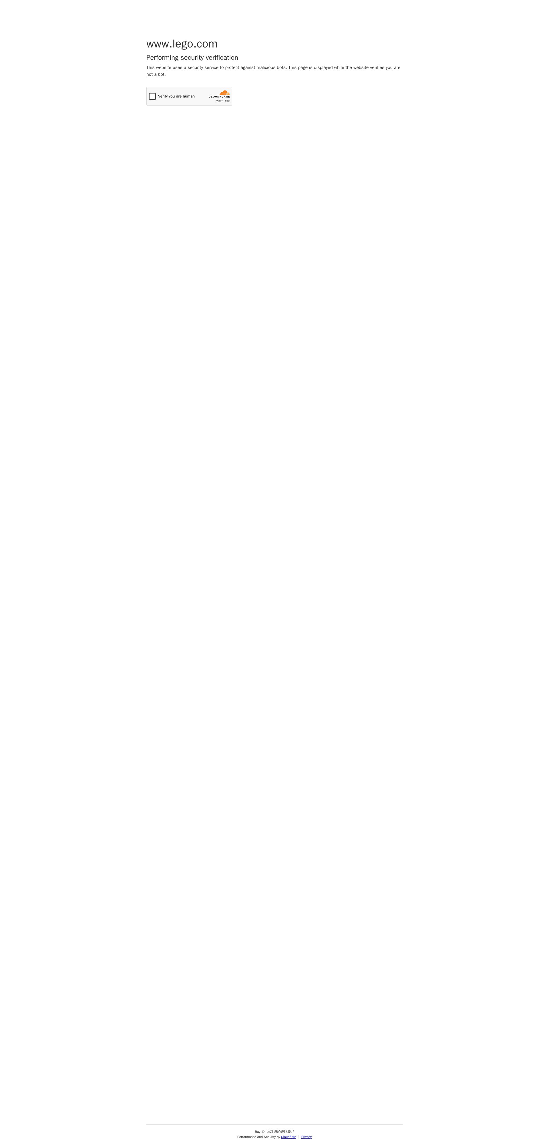 The LEGO Group website screenshot