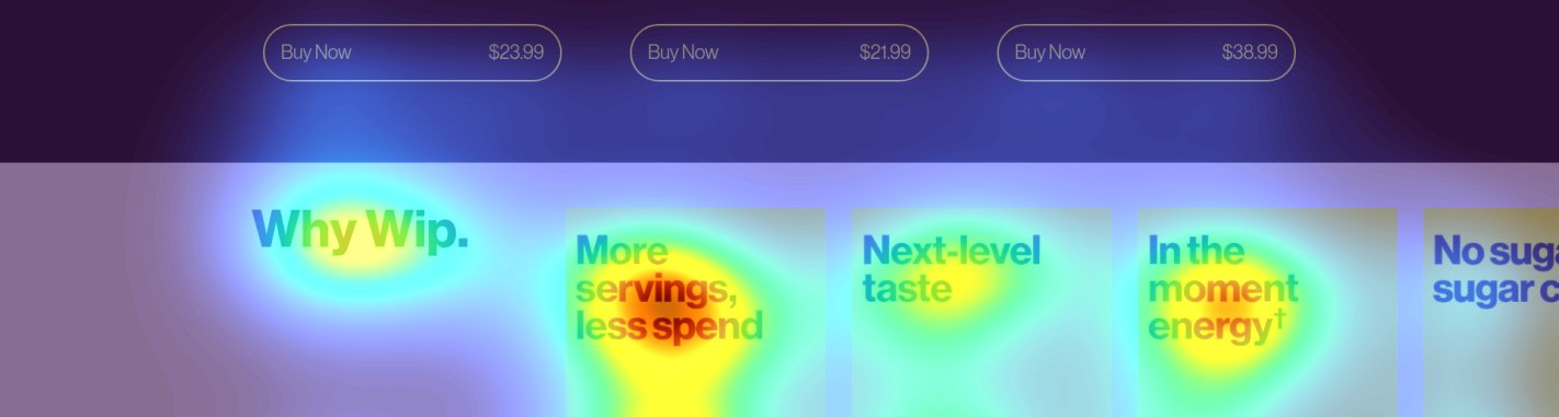 Attention heatmap section 2