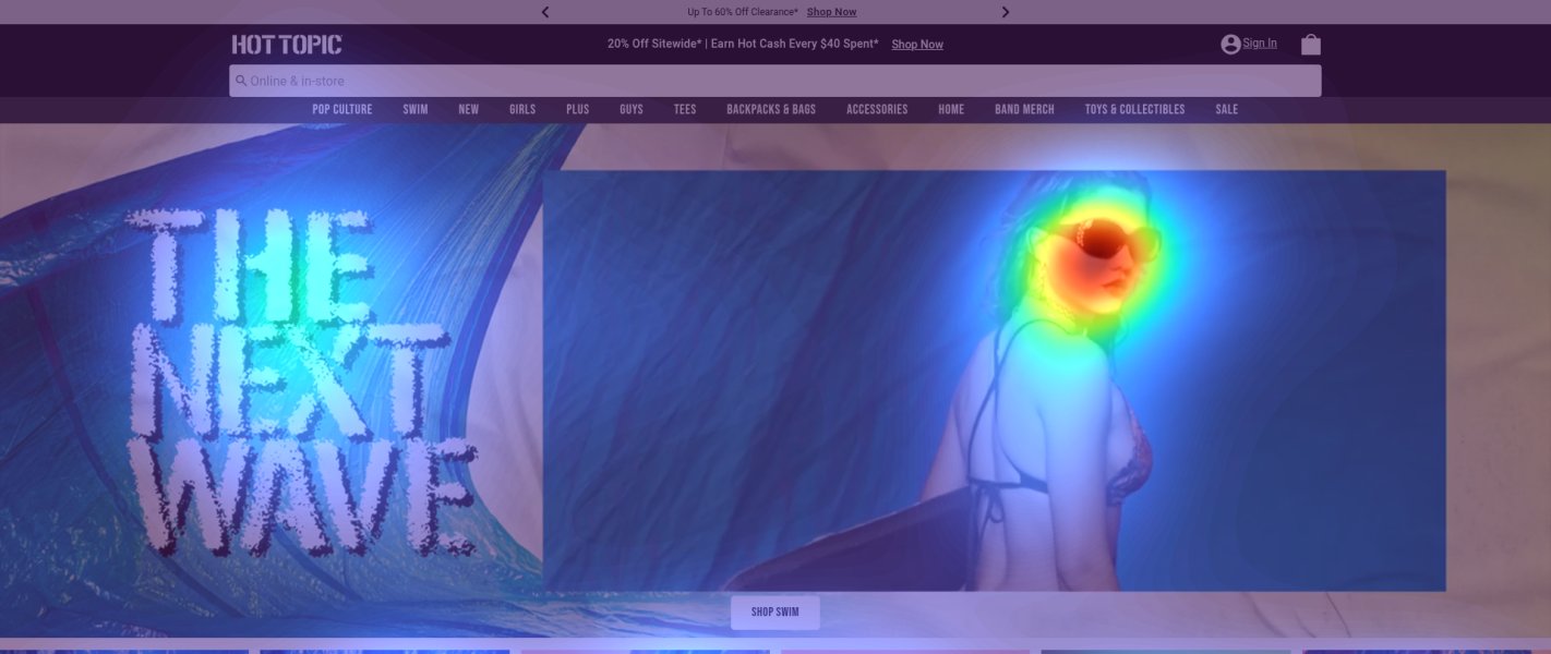 Attention heatmap section 1