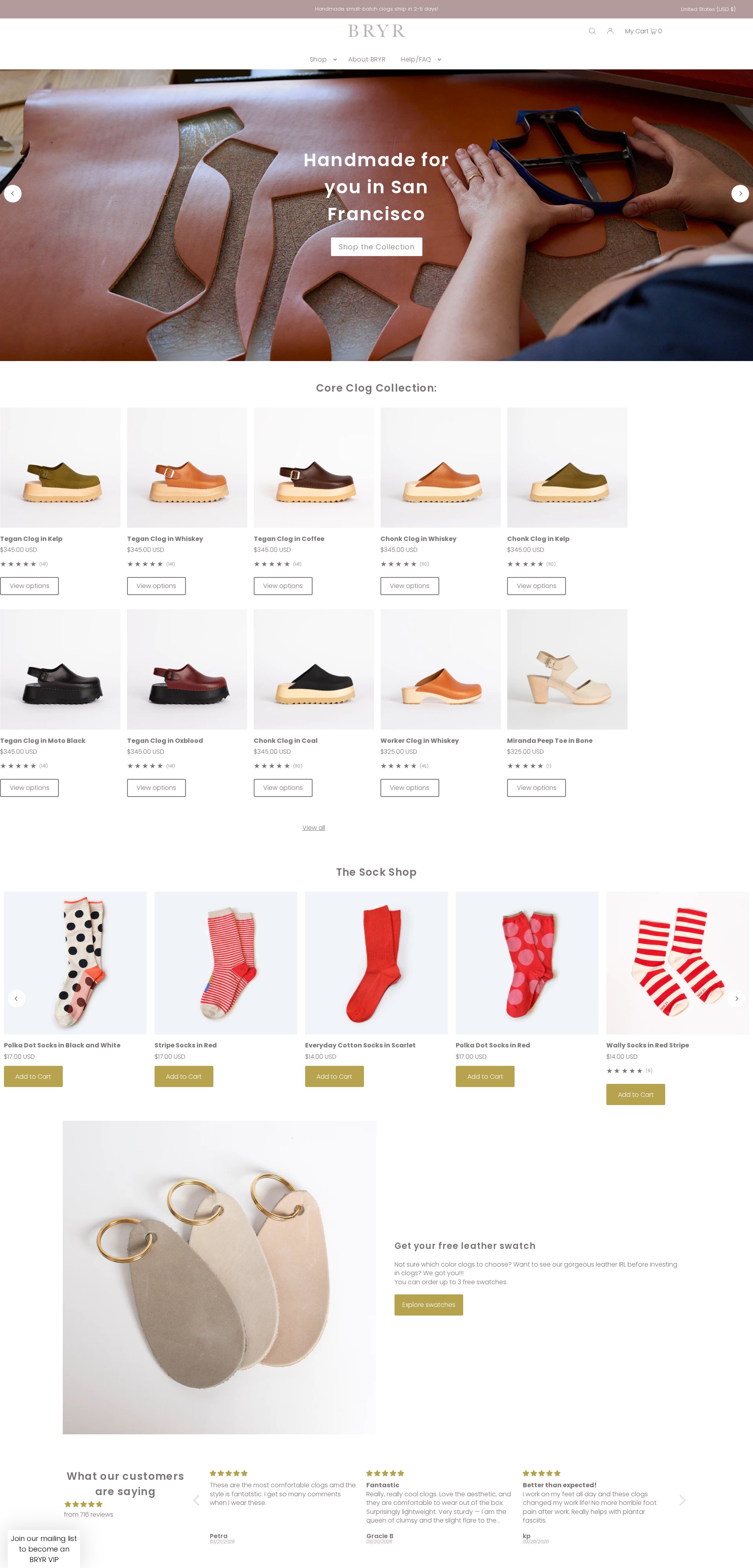 Bryr Studio website screenshot