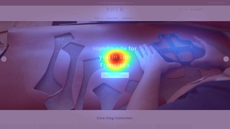 Attention heatmap section 1