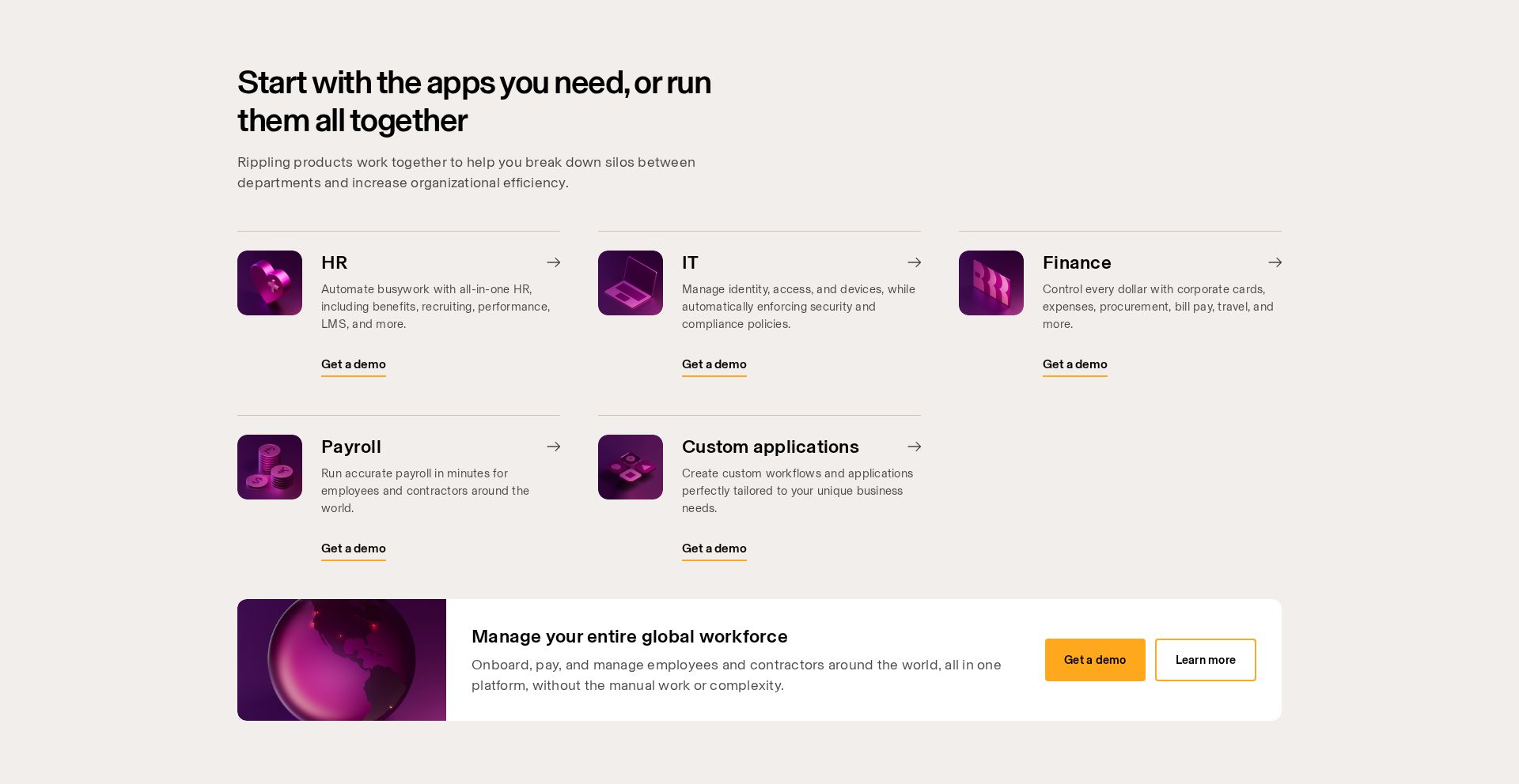 Consolidate Product Grid CTAs