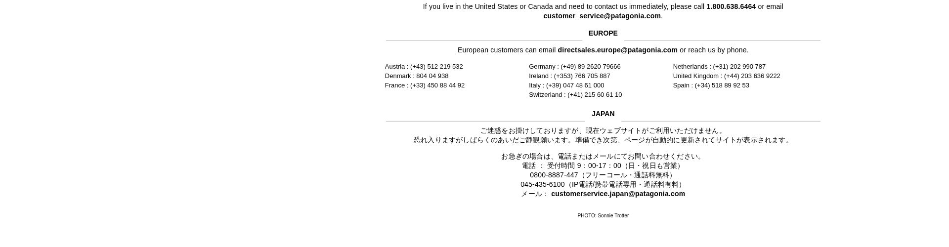 Reorganize Contact Information by Region Tabs