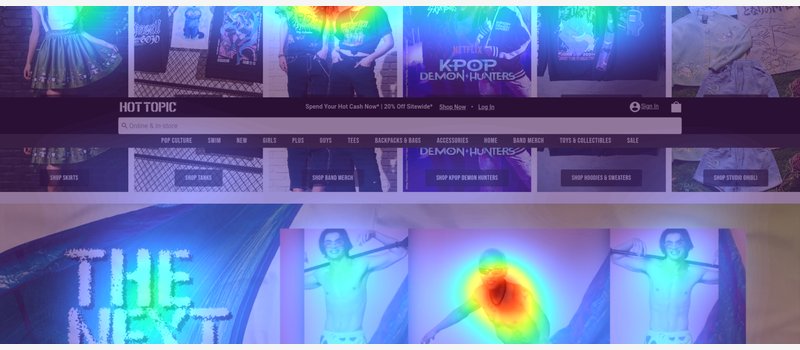 Attention heatmap section 2