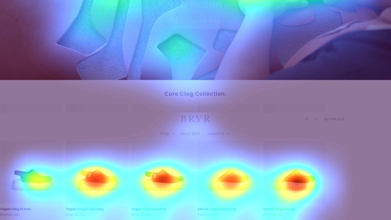 Attention heatmap section 1