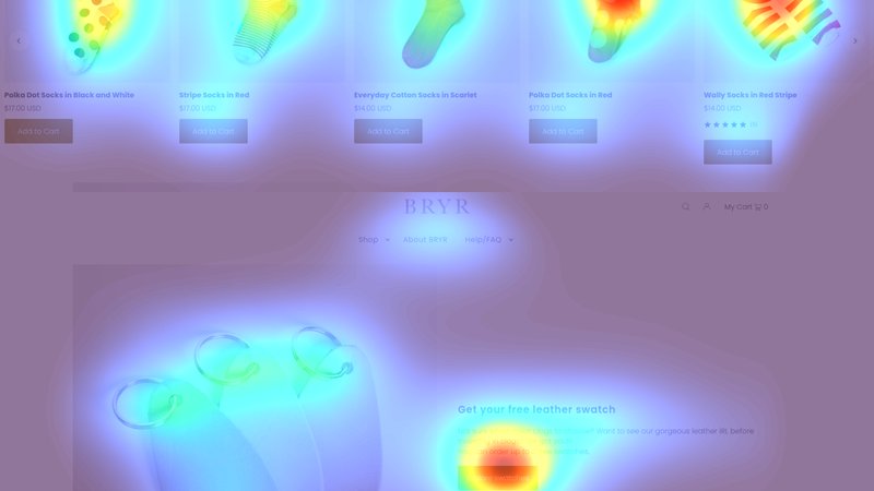Attention heatmap section 2