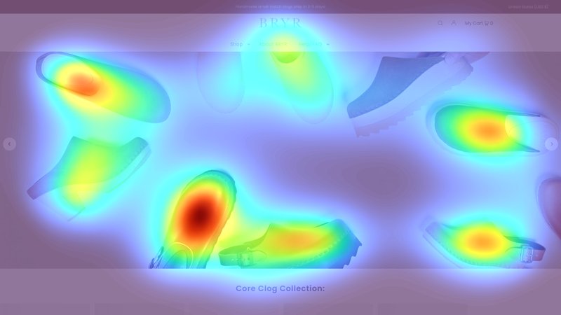 Attention heatmap section 1