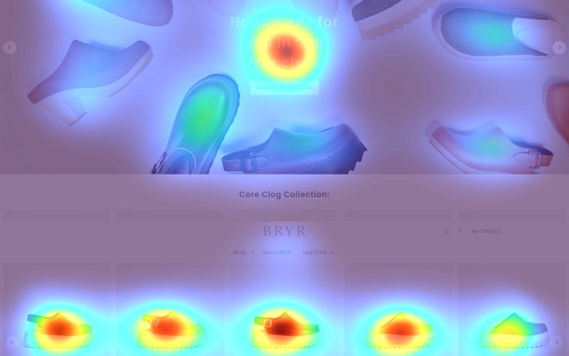 Attention heatmap section 1