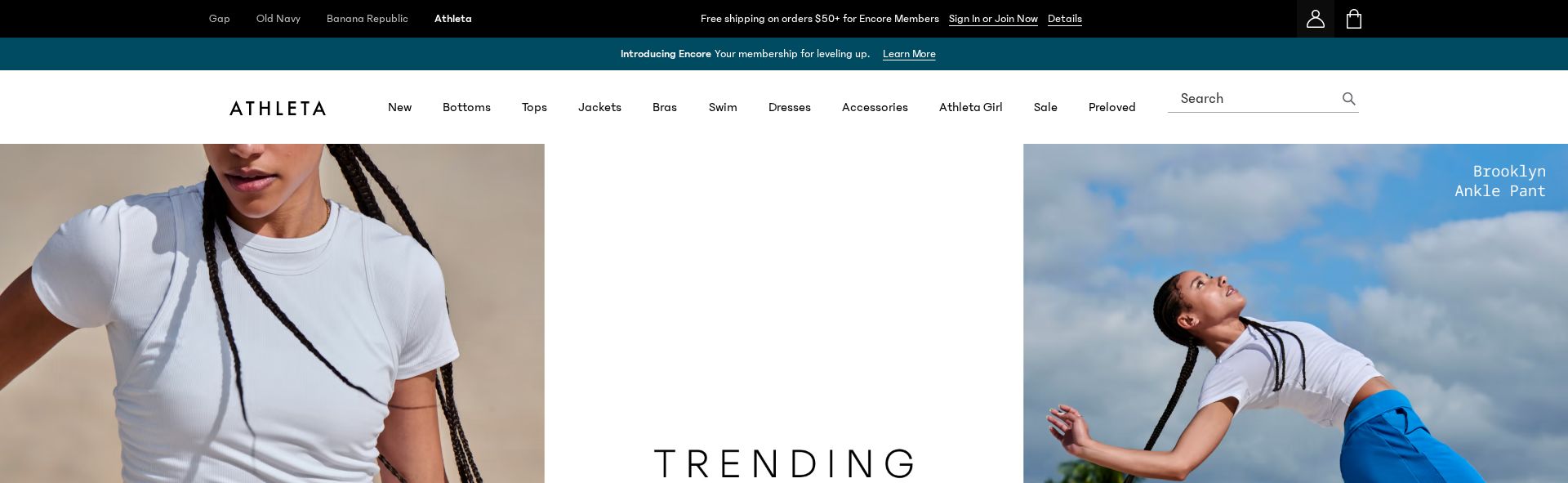 Enhance Encore Membership Value Proposition in Header