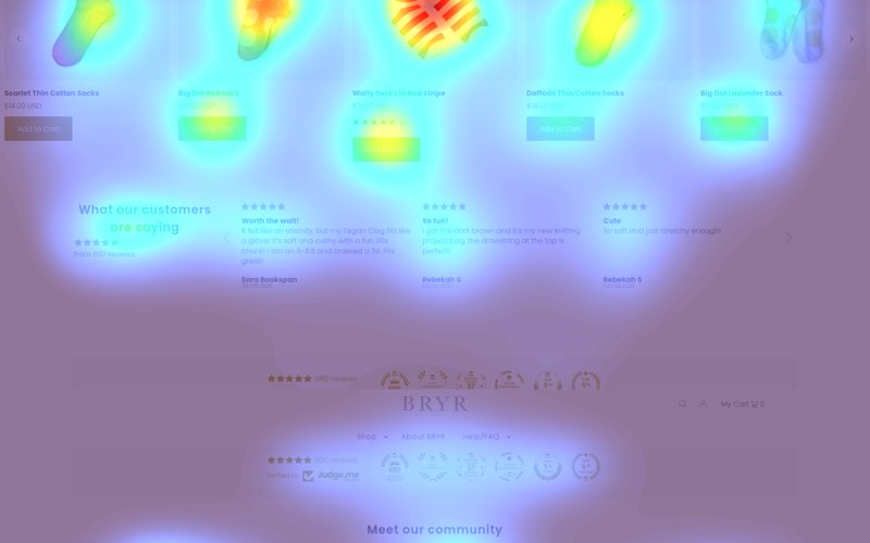 Attention heatmap section 2