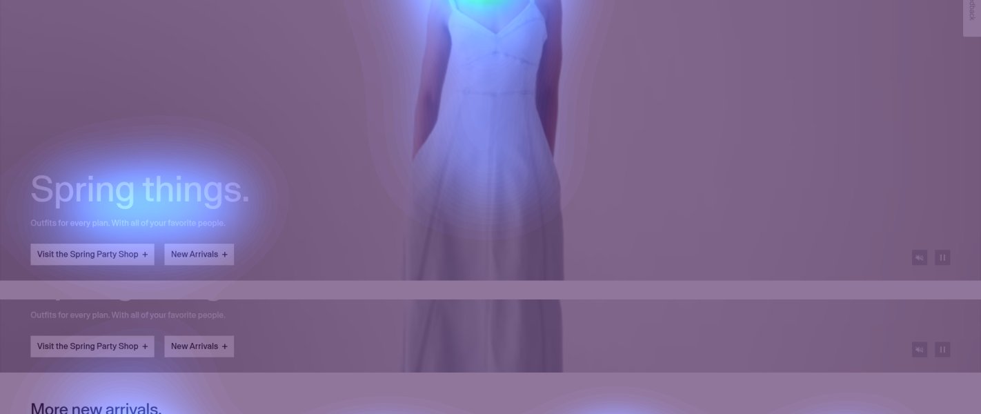 Attention heatmap section 1