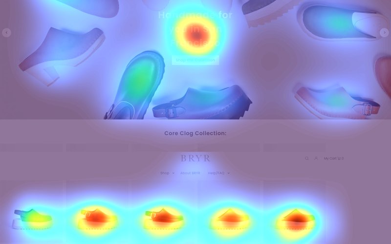 Attention heatmap section 1