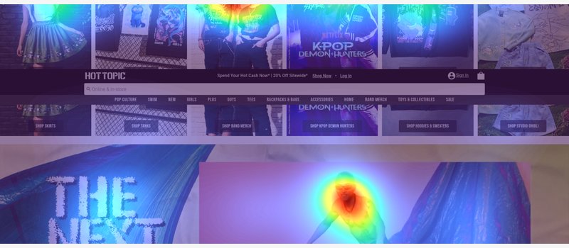 Attention heatmap section 2
