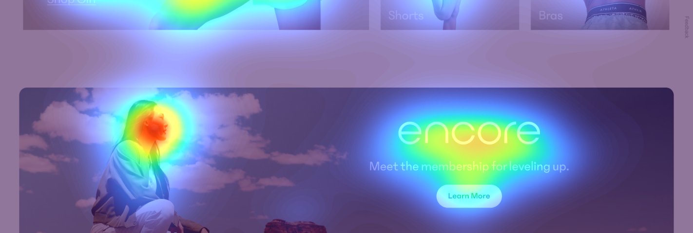 Attention heatmap section 3