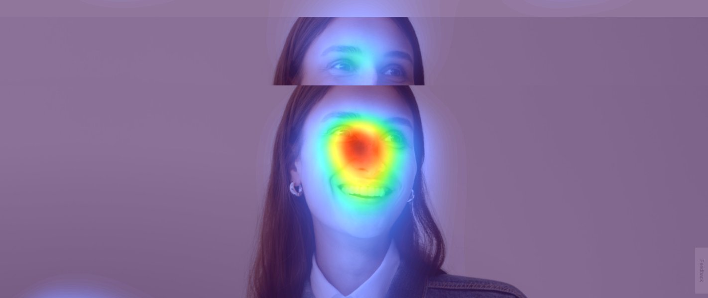 Attention heatmap section 3
