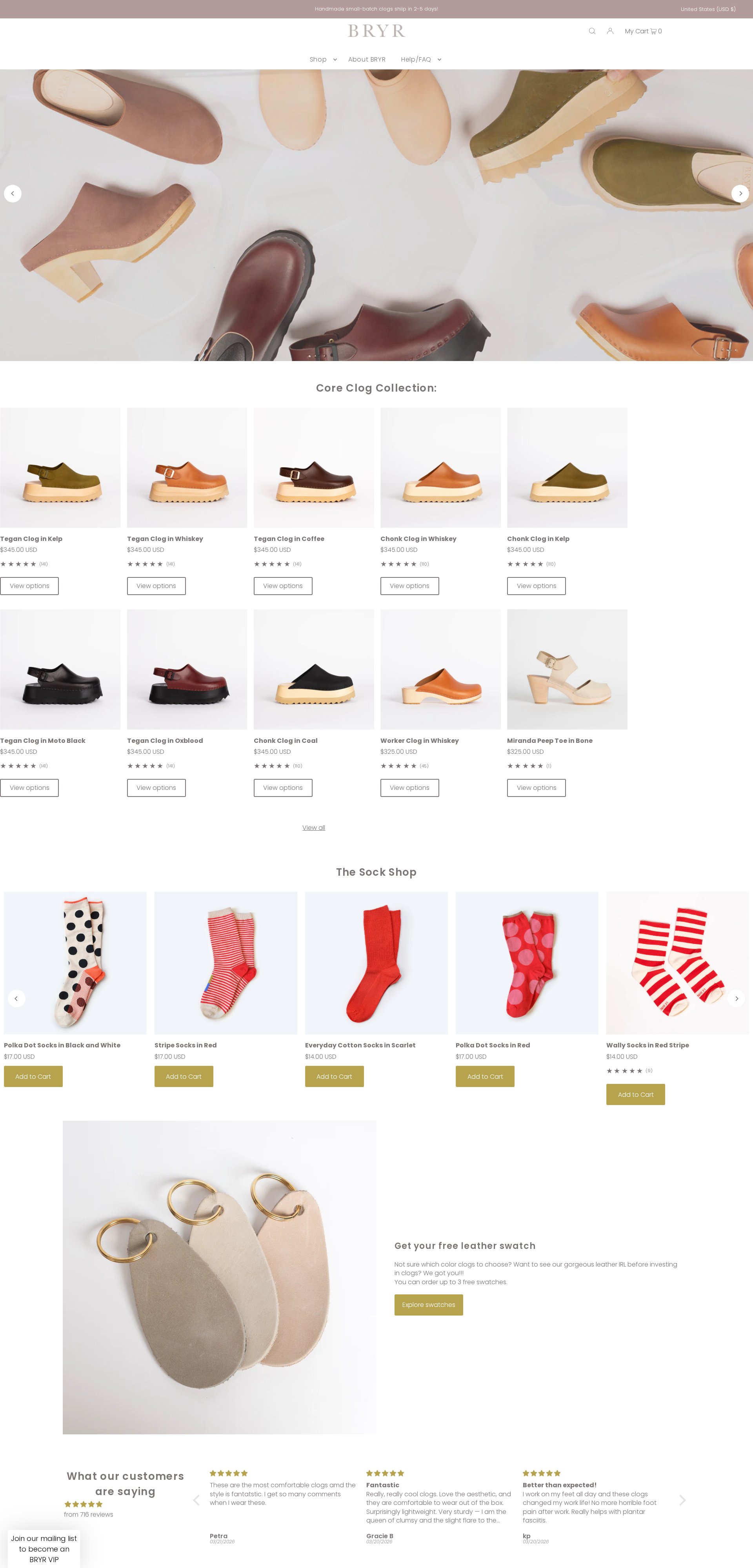 Bryr Studio website screenshot