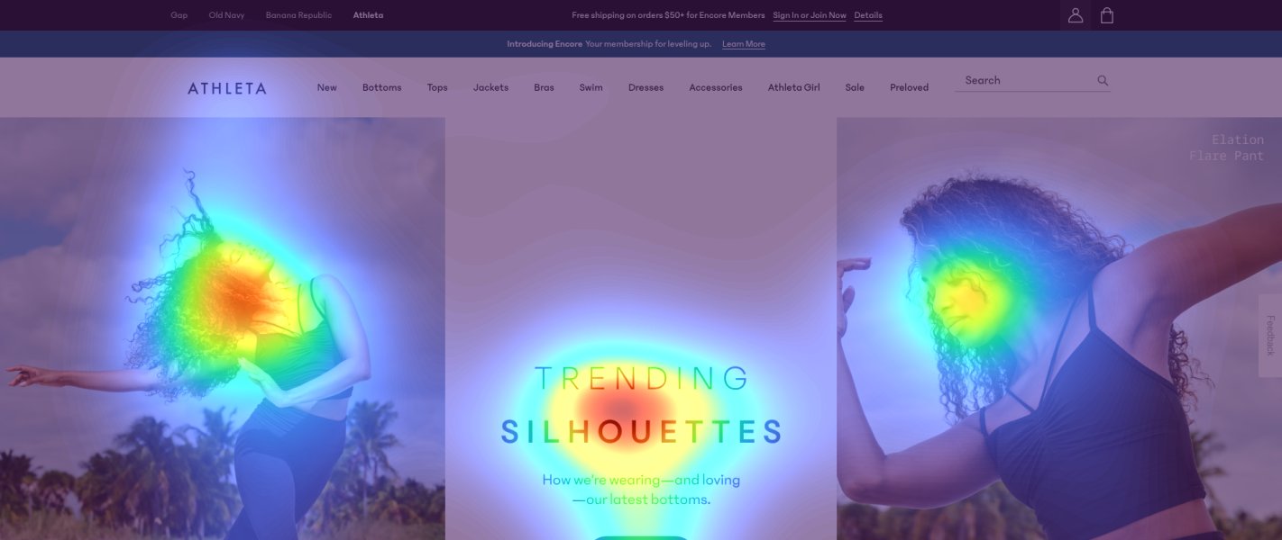 Attention heatmap section 1