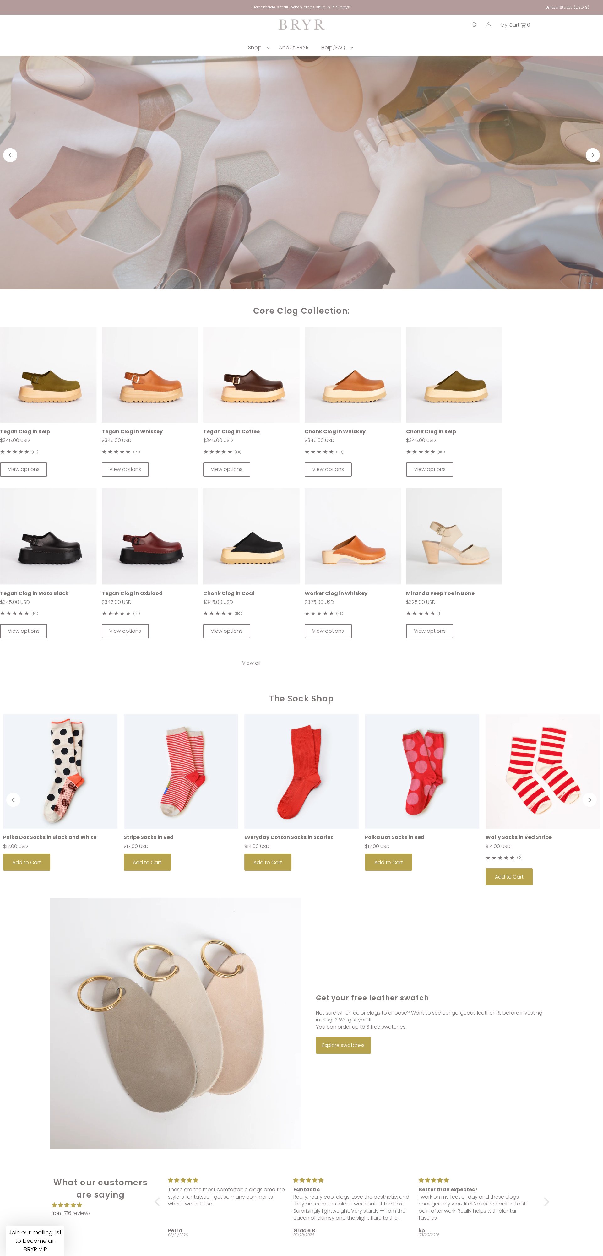 Bryr Studio website screenshot