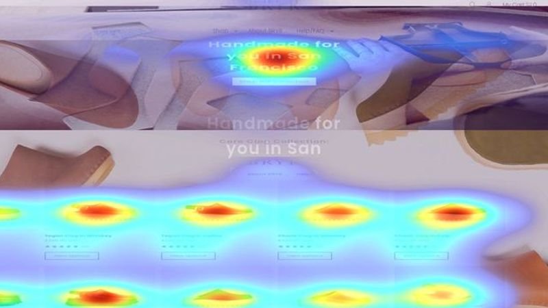 Attention heatmap section 1