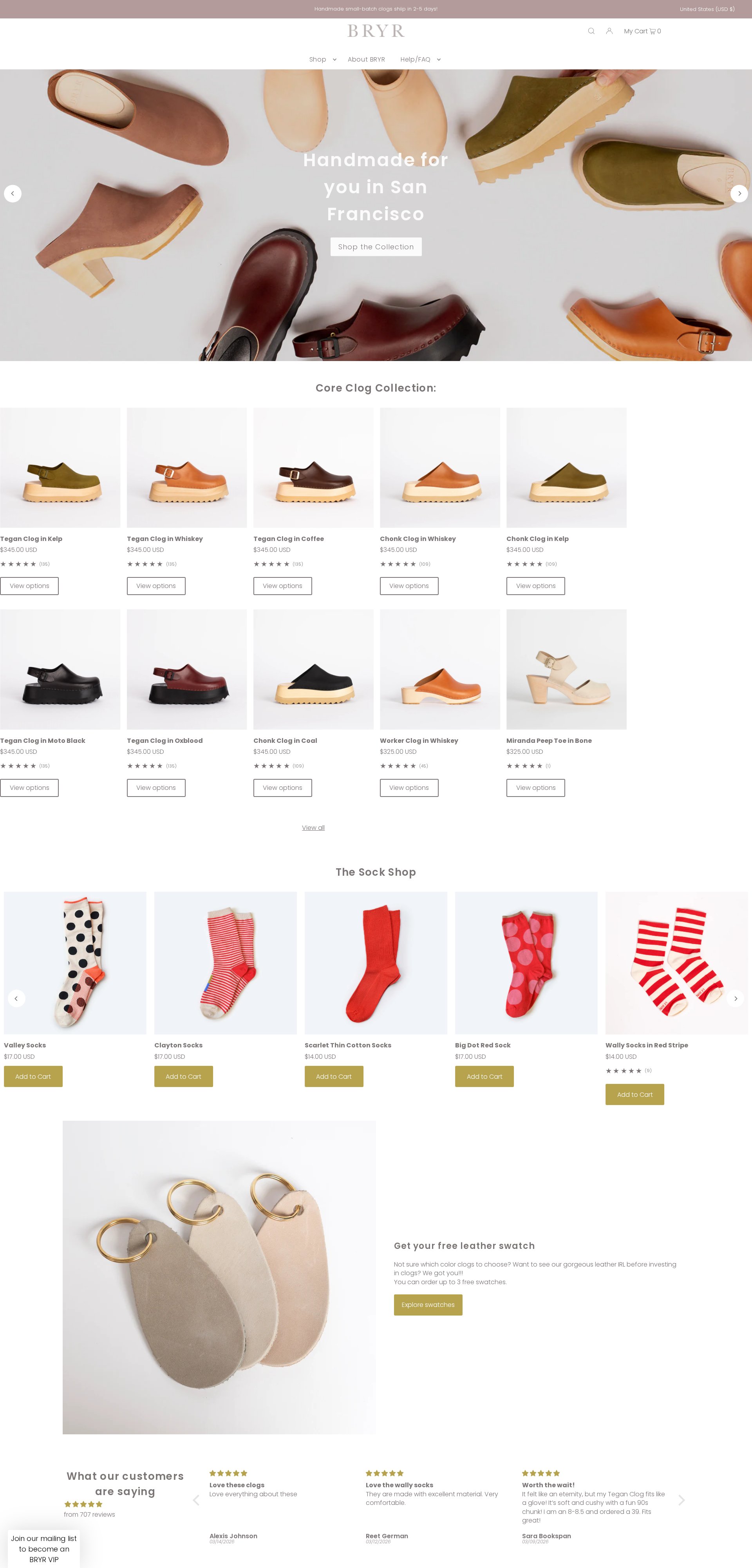 Bryr Studio website screenshot