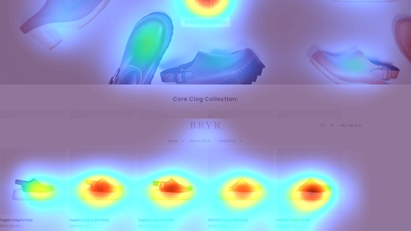Attention heatmap section 1