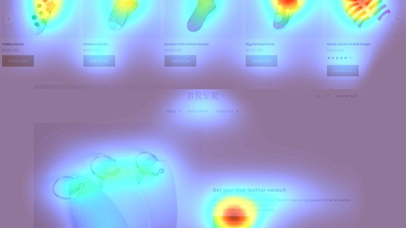 Attention heatmap section 2