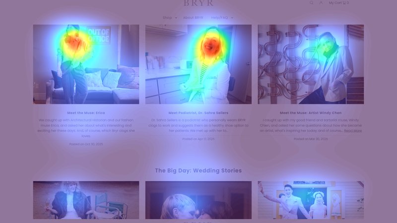 Attention heatmap section 3