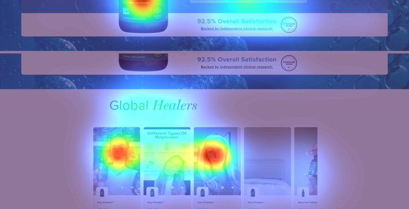 Attention heatmap section 2