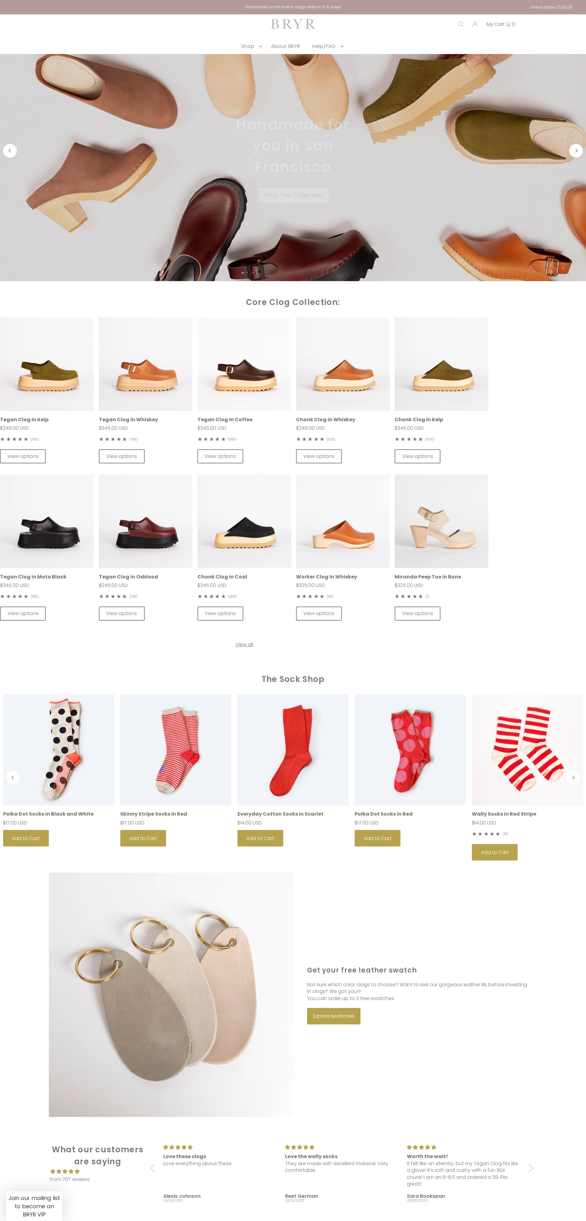 Bryr Studio website screenshot