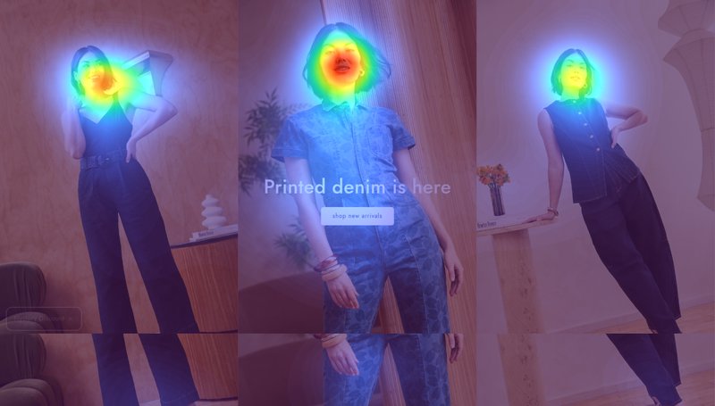 Attention heatmap section 1