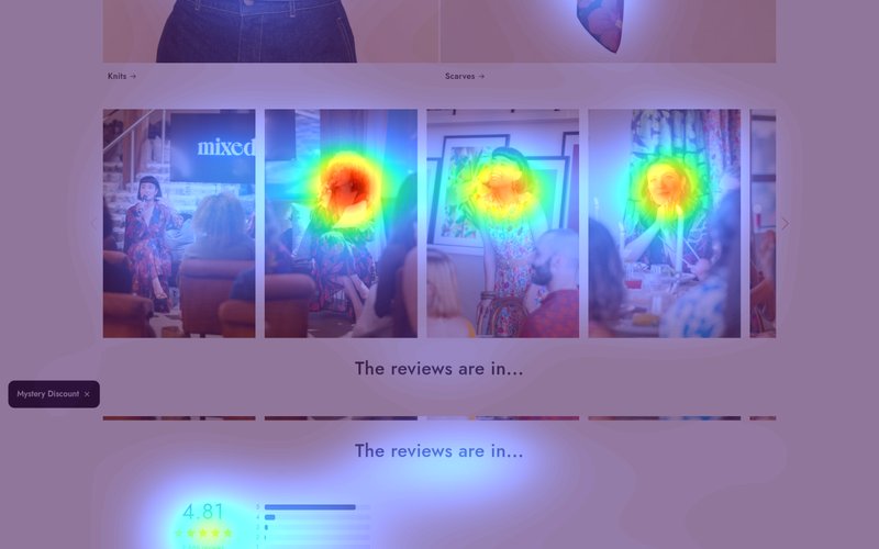 Attention heatmap section 3