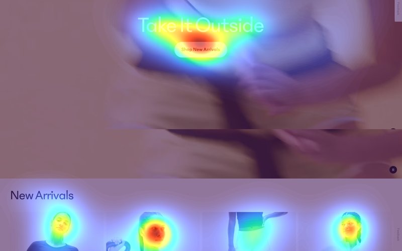 Attention heatmap section 1